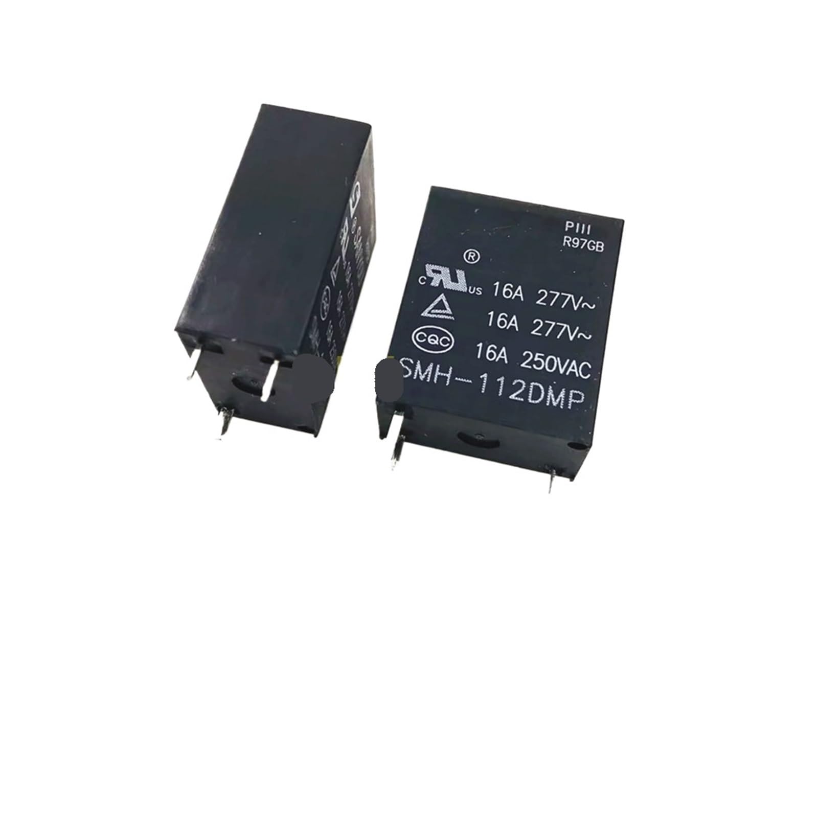 PKNVKZIDK 5pcs Relay SMH-112DM 12V normally open 16A 3pin 277VAC