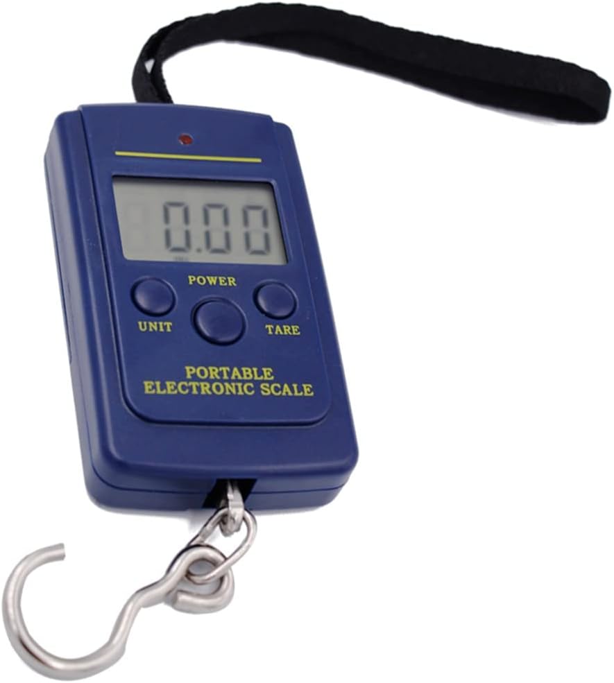 XBWEI 40kg 10g Electronic Digital Hanging Scale Luggage Fishing Luggage Pocket Weight Balance Steelyard Scales