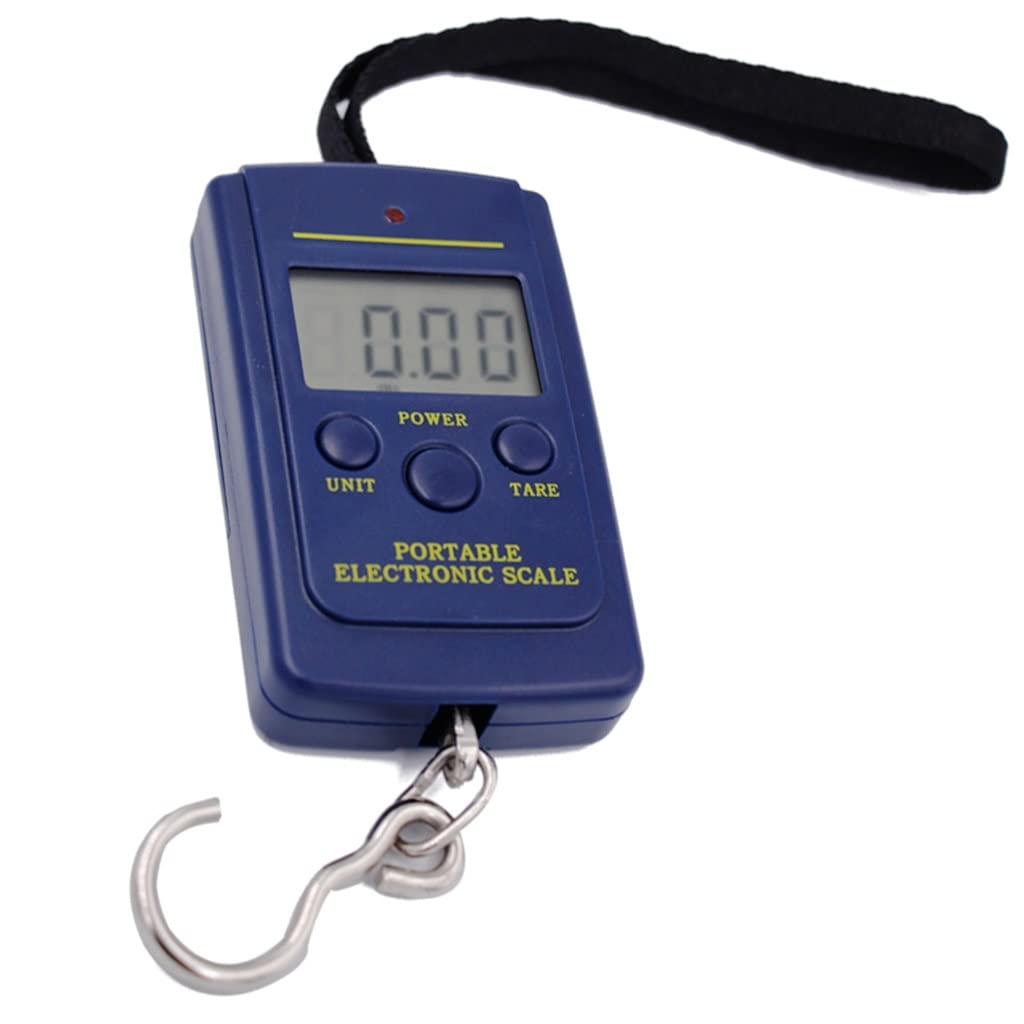 40kg 10g Electronic Digital Hanging Scale Luggage Fishing Pocket Weight Balance Steelyard
