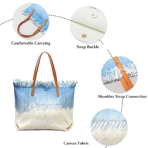 Bolso Tote para mujer estilo bohemio con borlas miniatura 4