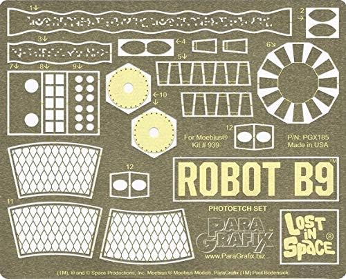 Lost in Space - B9 Robot Photoetch Set - 1/6 Scale - PGX185