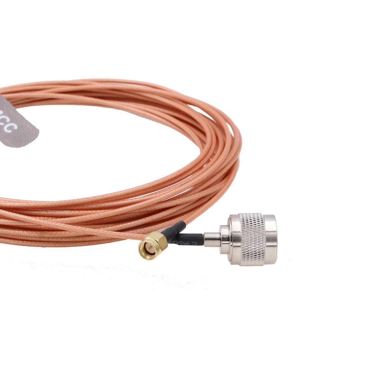 SZRMCC Cavo coassiale antenna SMA maschio a N maschio, connettore SMA maschio a N maschio, RG316 50 Ohm Extender Jumper line per modem router 4G LTE, radio Ham, GPS/WiFi (5 m)