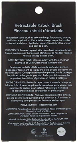 E.l.f. Retractable Kabuki Brush #TOP2