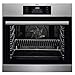 AEG BEB331010M Einbauherd/ Backofen / Manuelle Reinigung / Energieeffizenzklasse A / 71 Liter Volumen / Edelstahl / SurroundCook Multifunktionsbackofen/ MaxiKlasse mit extra großem Garraum