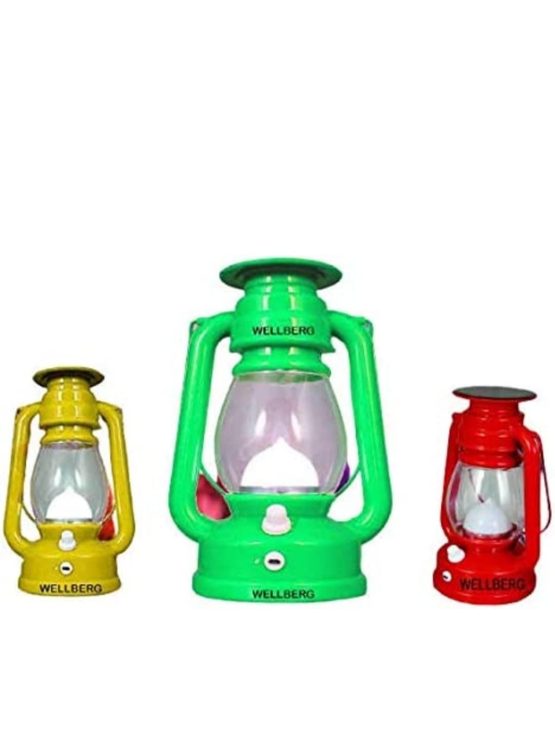 LED Solar Lantern Emergency Light - Rechargeable,Lightes for Home, Garden Outdoor Disk, Made in India Multicolor-picture-35