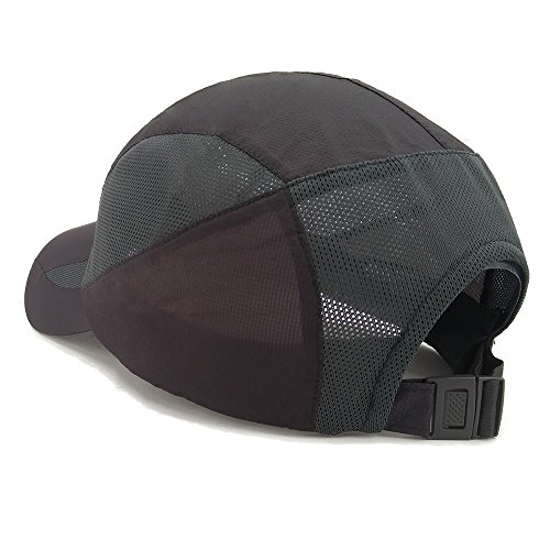Lethmik Sport Cap Summer Quick-Drying Sun Hat Unisex Uv Protection Outdoor Cap New Grey #TOP2