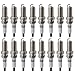 Autowxjq Iridium Spark Plug 16pcs Replace Chrysler Dodge Jeep Ram 4.7L 5.7L 6.4L V8