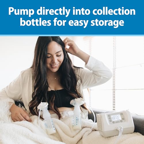 Dr. Brown's Breast Milk Collection Bottles with Storage Caps, Breast Pumps Compatible, Collect, Store, and Keep Milk Fresh, BPA Free – 4-Pack