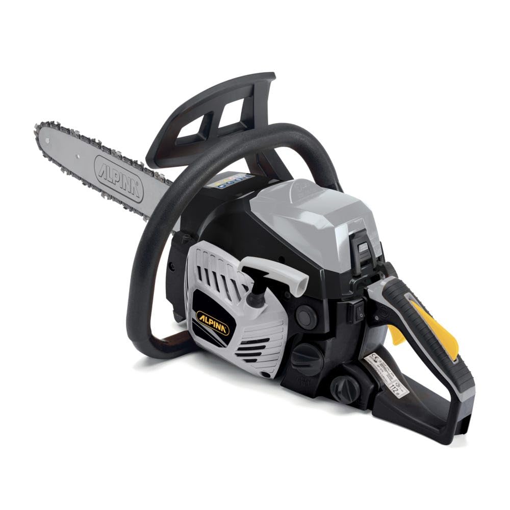 Alpina ACS 39 - Motosierra de gasolina de 35 cm, arranque fácil, bomba de aceite automática, para leña y uso doméstico