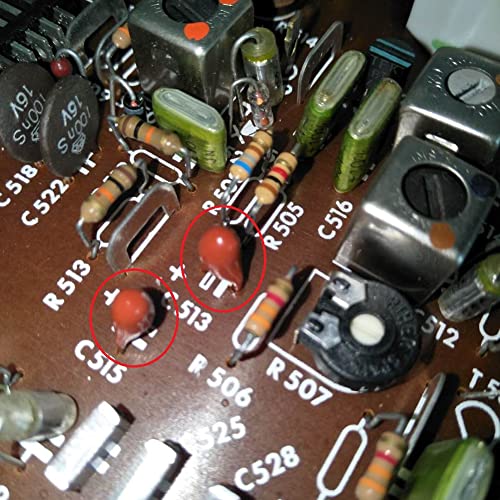 Molence 180Pcs 15 Values Metallized Film Capacitor, 400V 630V 0.001Uf To 0.56Uf Cbb22 Polypropylene Film Dc Capacitor Assortment Kit #TOP4