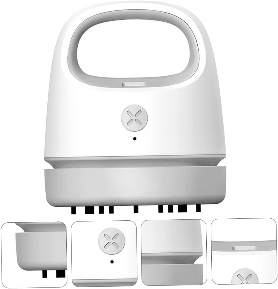 Tabletop Vacuum Cleaner Portable USB Rechargeable Dust Collector for Desk Efficiently Picks up Crumbs Hair and Dust for Home Office and Student Use