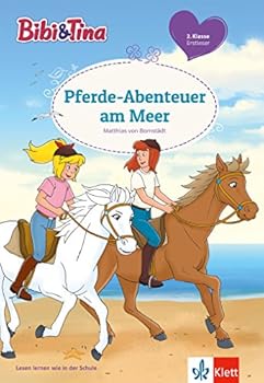 Hardcover Bibi & Tina - Pferde-Abenteuer am Meer: Erstleser 2. Klasse [German] Book