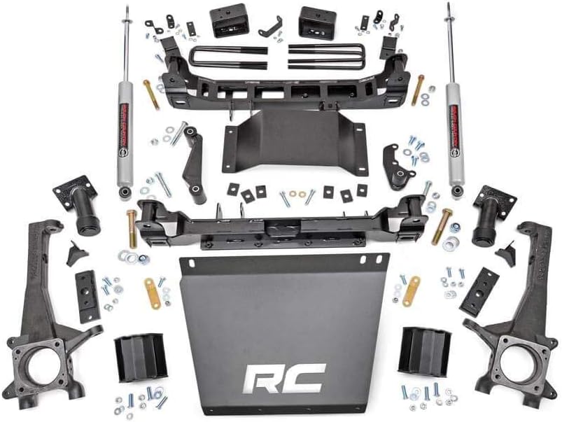 Rough Country 4" Suspension Lift Kit with N3 Shocks for Toyota Tacoma 2WD/4WD (2005-2015) - Fits up to 32" Tires