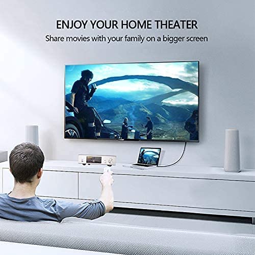 Suplong Optical Audio Cable 24K Gold-Plated Digital Optical Audio Toslink Cable for [S/PDIF] LG/Samsung/Sony/Philips Sound Bar, Smart TV, Home Theater, PS4, Xbox & Playstation (6ft, Grey, 1) 6ft Grey 1