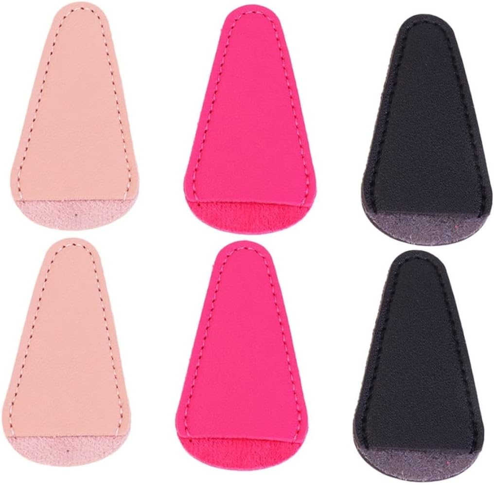 6pcs Scissors Protective Cover Nipper Cap Pu Leather for Beauty Tools Scissors Beauty image 2