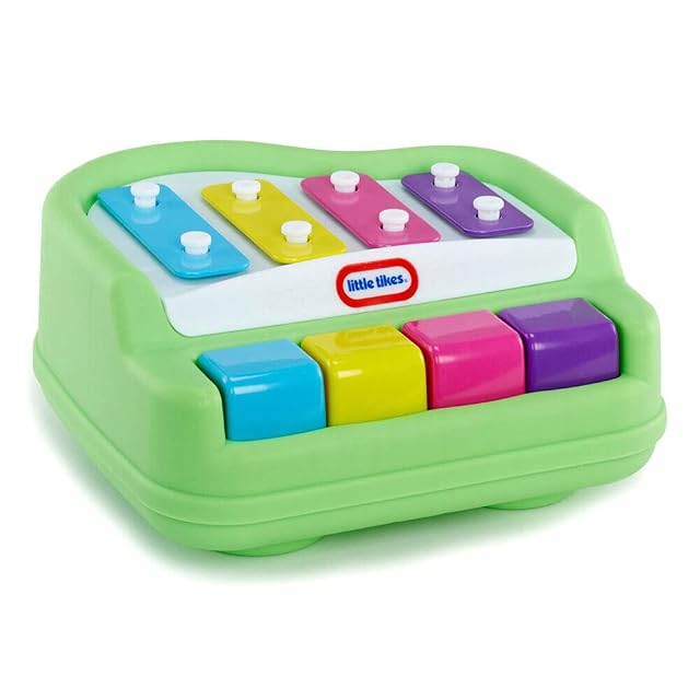 Little tikes Tap-A-Tune Piano-Teclas Fáciles de Presionar-Primer Instrumento Ideal-Promueve la Coordinación…