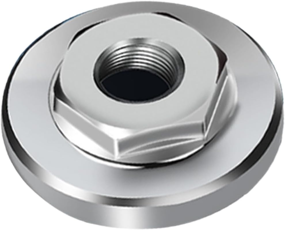 100mm Angle Grinder Flange Plate Set Featuring Stainless Steel Hexagonal Press Plate And Matching Installation Wrench(A)