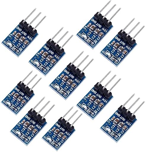 Fasizi 10pcs 3.3 DC Regulador de Voltaje Módulo de Fuente de alimentación Reductor 4.75V-12V a 3.3V 800mA | Ya disponible en tu tienda friki favorita! En mundofriki.es!