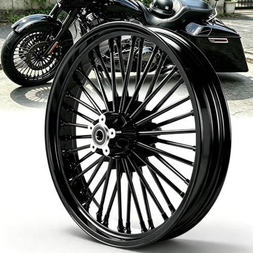 Viproad Black Fat Spoke Front Wheel