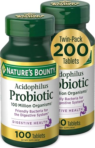 Nature's Bounty Acidophilus Probiotic, Daily...