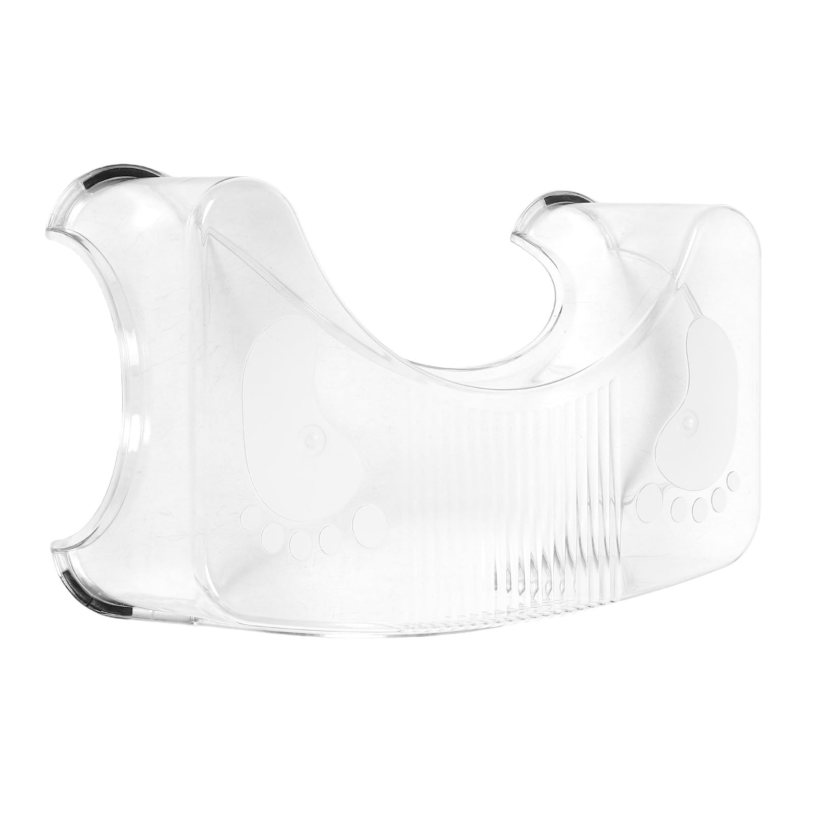 Tabouret de toilette transparent en PET pour la salle de bain moderne