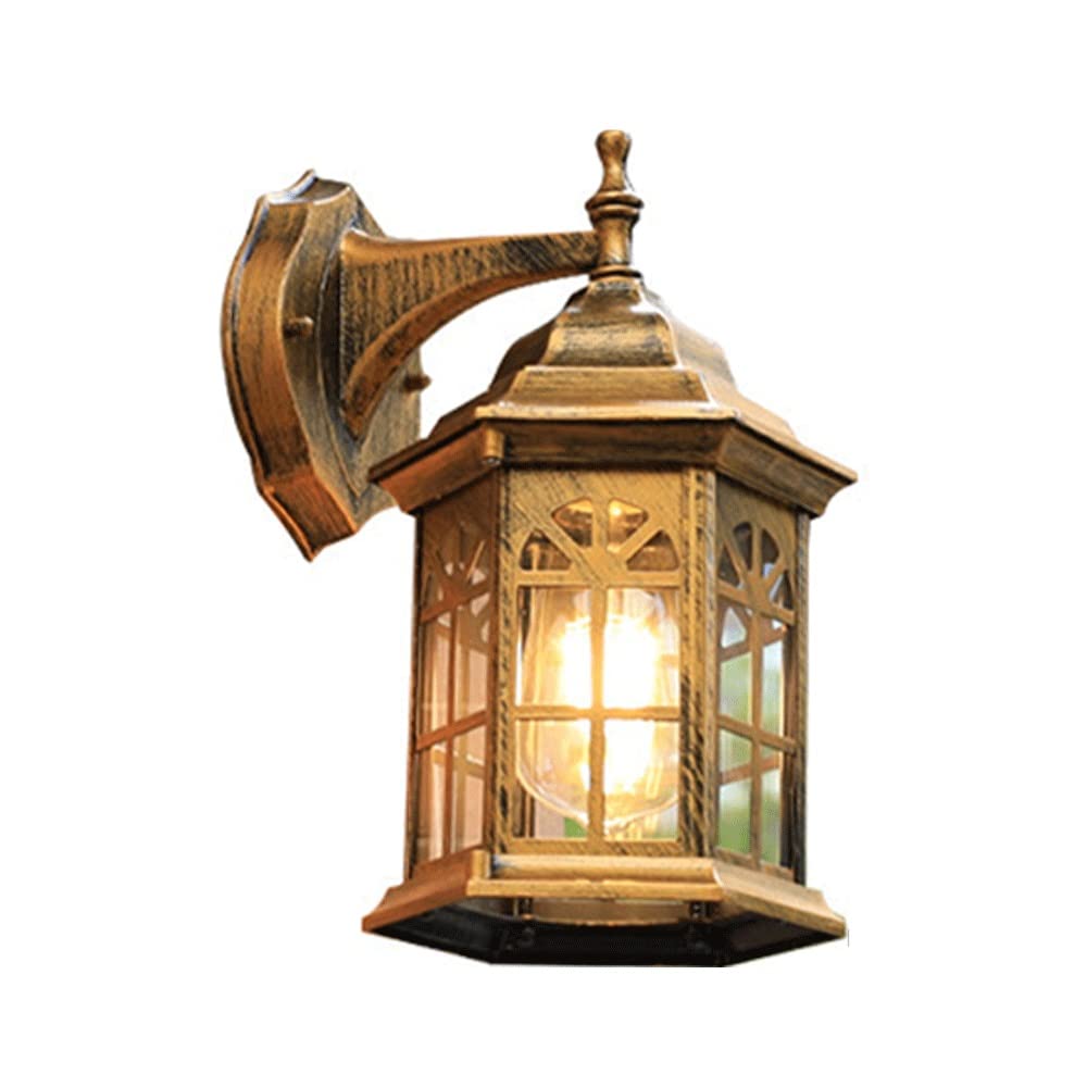 Lampe murale antique contre l'obscurité des allées pour patio et entrée de garage