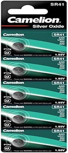 Botón Marca Camelion Modelo Battery SR41 Silver Oxid (5 pcs.)