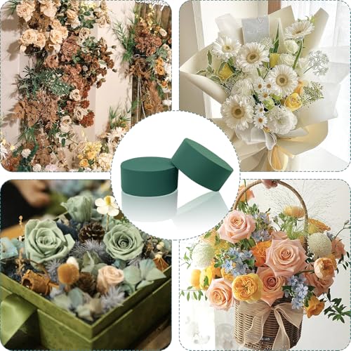 msymsyu Blumensteckschaum 19x5cm Steckschaum 1 Stück Steckmasse Steckschwamm Hochfest und unzerbrechlich Steckschaum für Blumen Steckmasse für Kunstblumen ideal für Feste Familie und Hochzeiten