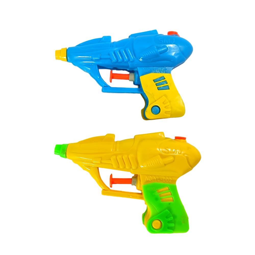 Generic 2 Water Gun Small Size Toy Gun for Kids Fight with Water and Fun with Playing (Multicolor)-image-47