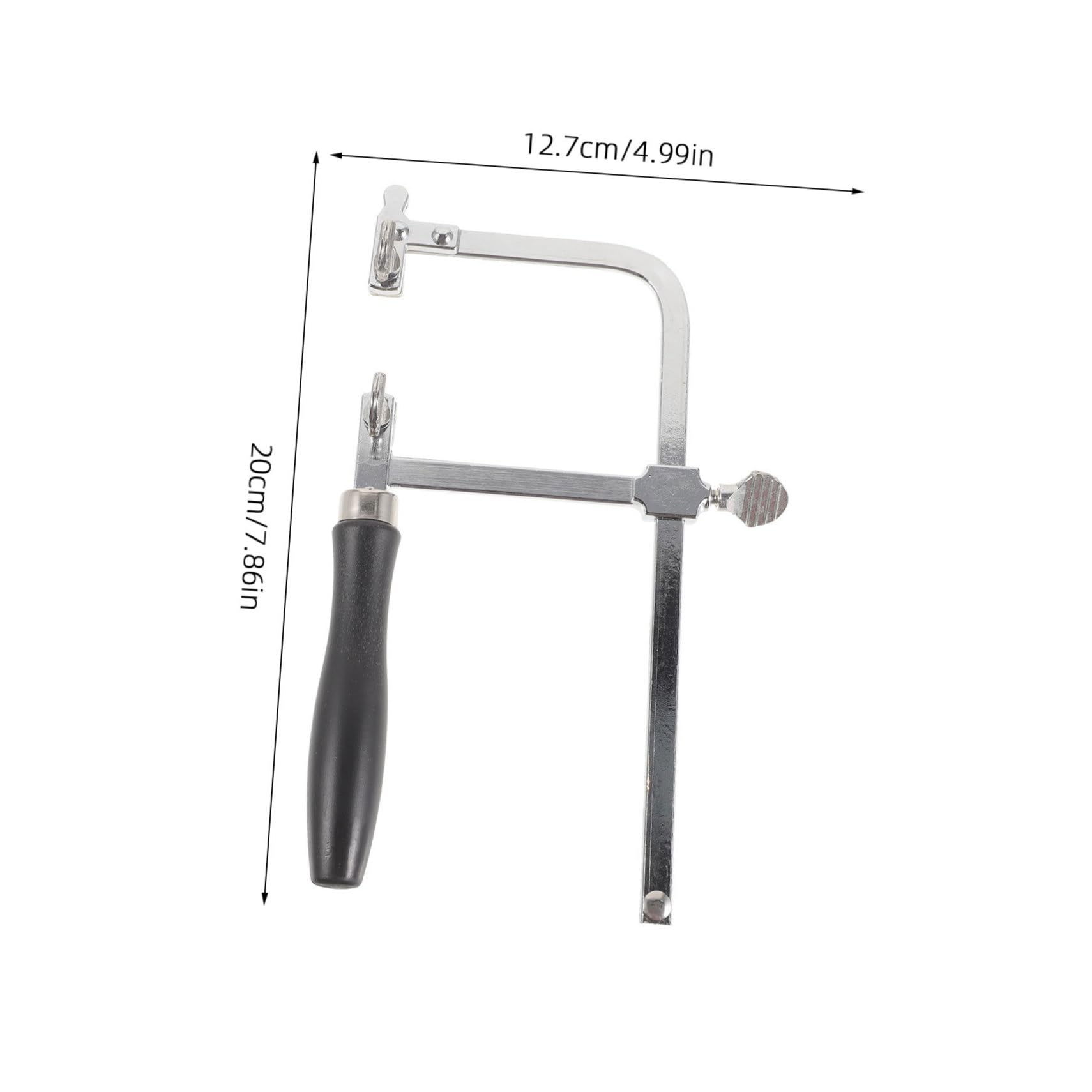 HOMSFOU 5 Pezzi Seghetto per Gioielli con Ergonomico Strumento Fai Da Te per Creazione Leggero e Compatto per Lavorazioni Artigianali