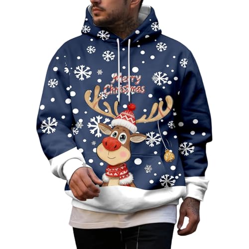 Sweat à capuche en polaire WWricotta vêtements de fête hiver homme