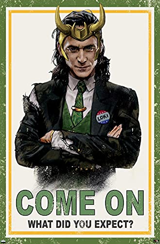 Marvel Loki - What Did You Expect? Wall Poster, 34L