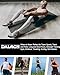 Dalavch 5 Pack Men’s Sleeveless Compression Shirts, Dry Fit Running Sports Workout Athletic Base Layer Tank Tops 2 Black 2 White 1 Blue Large