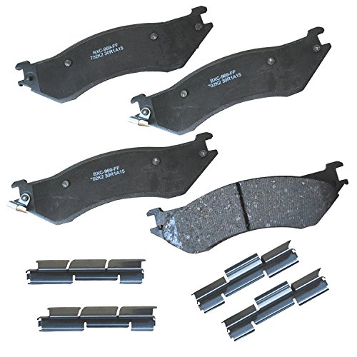 Image of Bendix Premium SBC702K2 Ceramic Front Brake Pads for Dodge Ram 1500 2001-2000