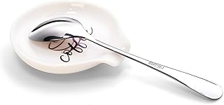 YENLNI Ceramic Coffee Spoon Rest with Spoon