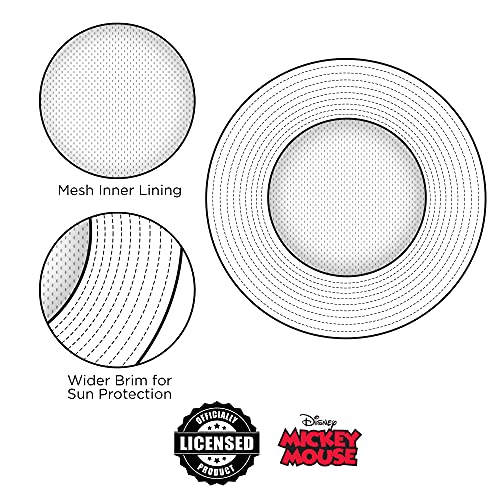 Disney Boys Disney Toddler Sunhat, Mickey Mouse Kids And Matching Baseball Cap For Beach, Size 2 Bucket Hat, Bucket Hat, 2-4T Us #TOP4