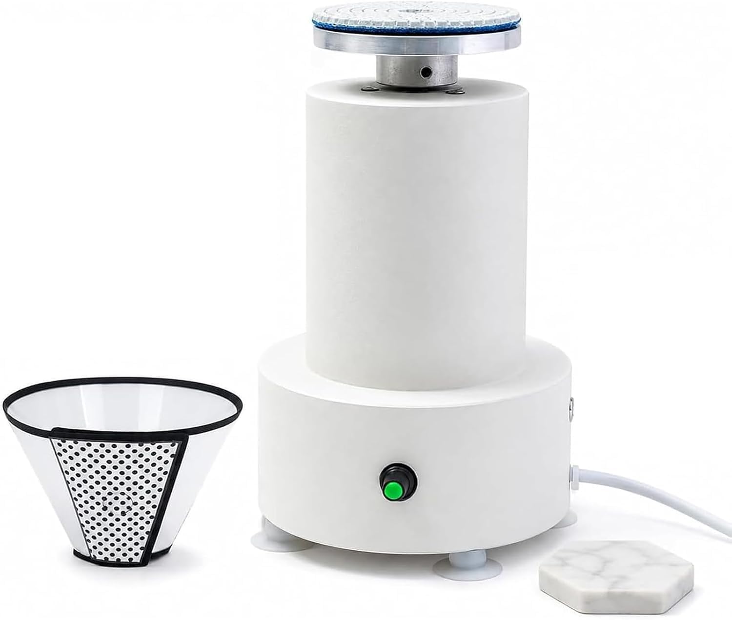 Levigatrice per bordi in ceramica con disco da 10 cm e motore da 150 W, levigatrice per fondi di ceramica, macchina per rifinitura e lucidatura della ceramica