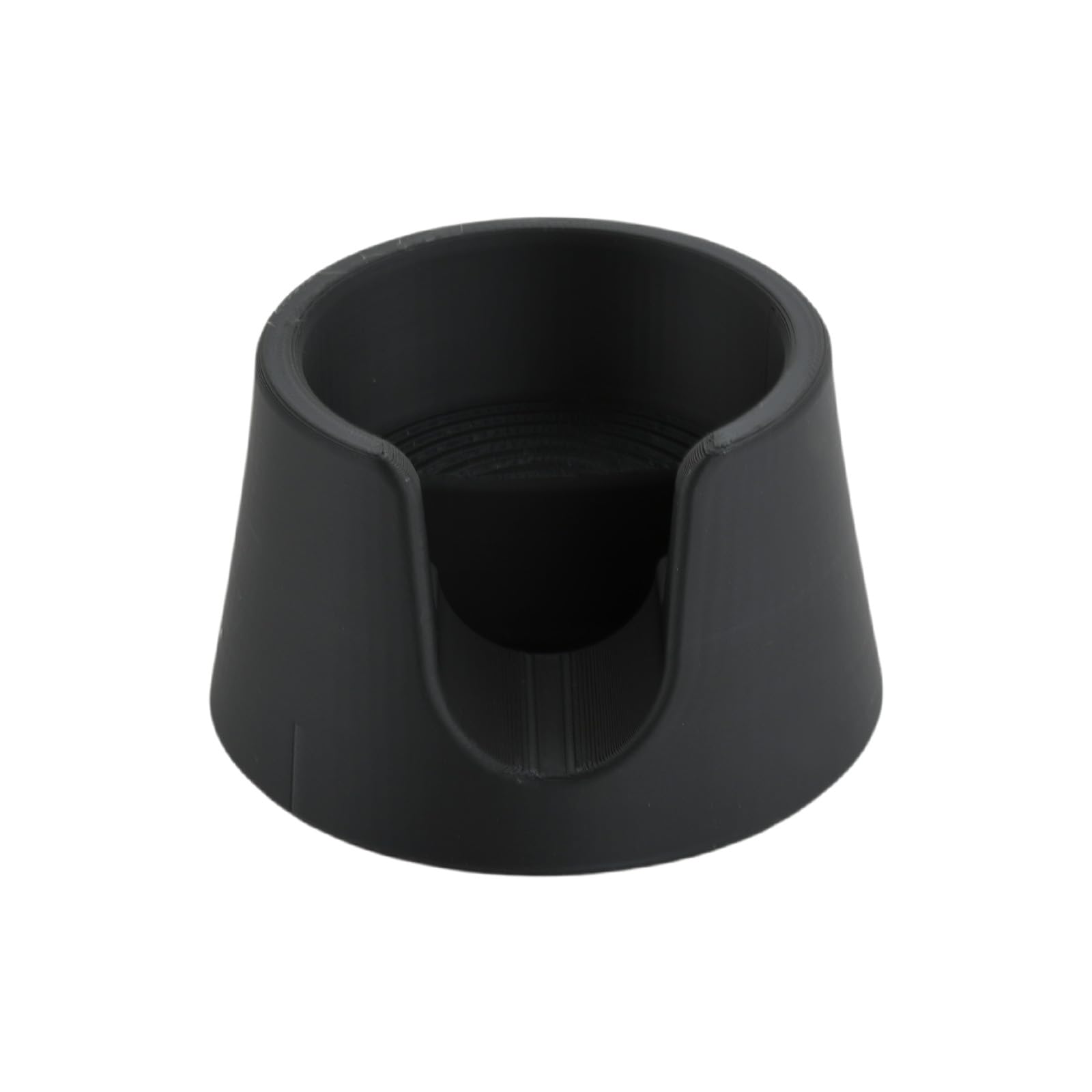 FooYee Coffee Tamper Base, Silicone Non Slip Portafilter Holder, Black Tamping Station, Enhances Stability and Extraction for Accessories, Compatible with Ninja Espresso Machine ES601(Black)