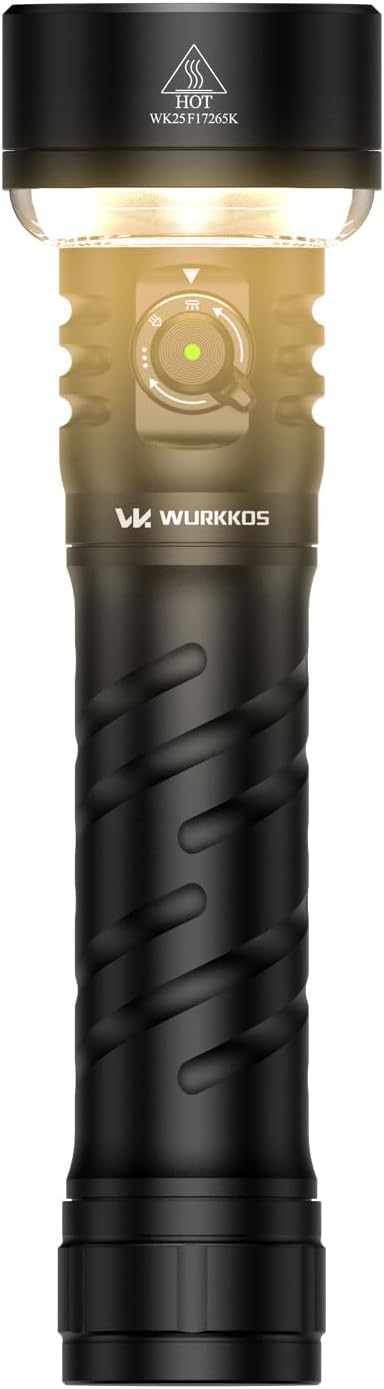 Wurkkos TS27 多機能懐中電灯 双方向照明設計 高輝度LED Wurkkos TS27 LED懐中電灯 双方向ライト付き 3200ルーメン 超高