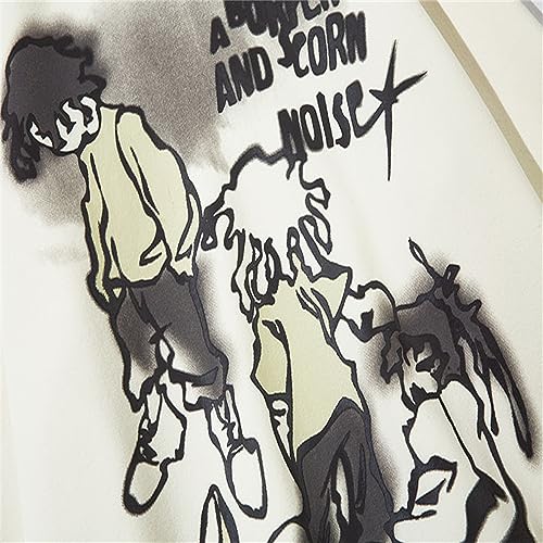 Y2k Hoodie for Women Men Fashion Carton Hoodie Retro Casual Hip Hop Long Sleeve Halajuku Sweatshirt4