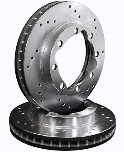 Fits 2008 Ford F-250 Super Duty [ 4WD ] FRONT PAIR ATL Autosports Performance Brake Rotors ATL54124-05DO
