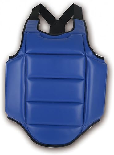 Miniatura 7 de Taekwondo Sparring - Protector de pecho, protector de cuerpo de boxeo reversible, Kickboxing MMA Muay Thai Chest Guard, entrenamiento de boxeo