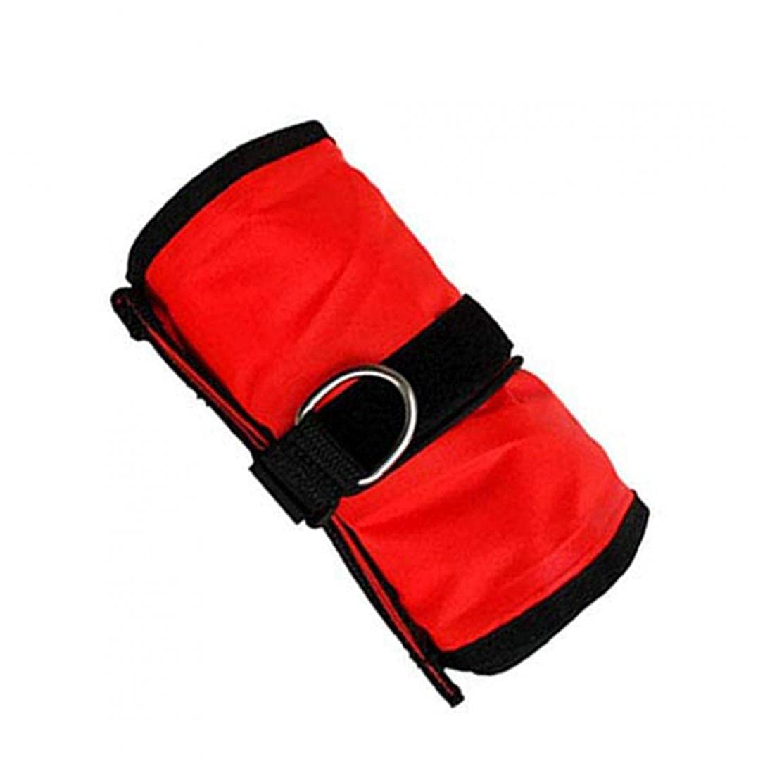 Parachute de palier Plongée Surface gonflable Marqueur Plongée sous-marine pour la sécurité sous-marine plongée avec tuba plongée sous-marine orange 120cm vitesse de sécurité