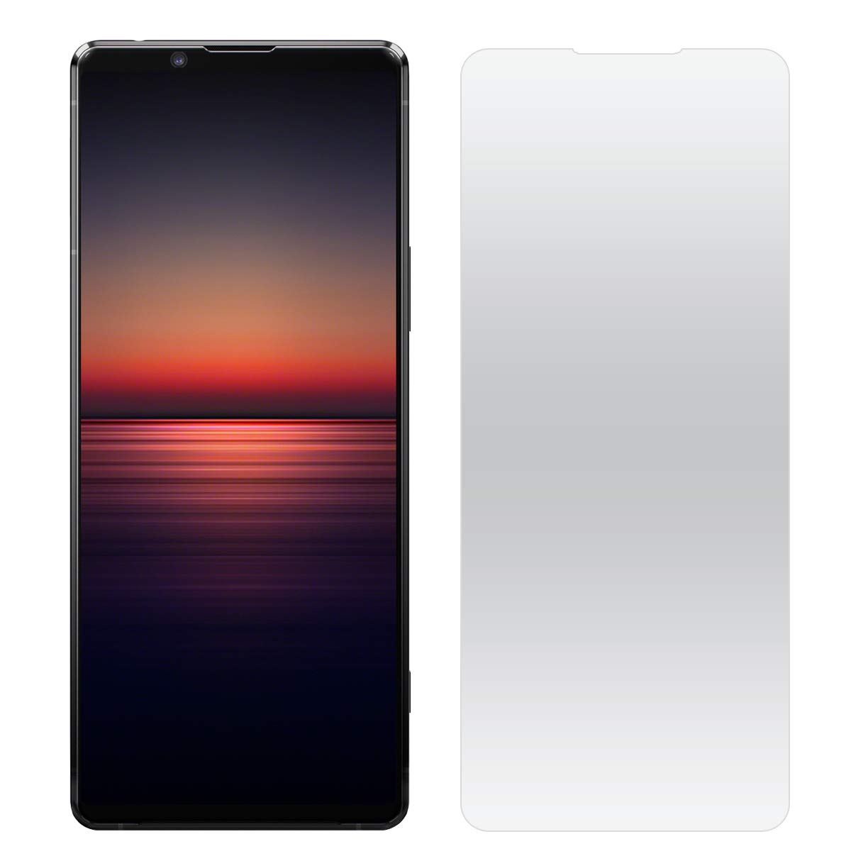 Amazon | Xperia 1 II SO-51A / SOG01 ガラスフィルム 液晶 保護 4層