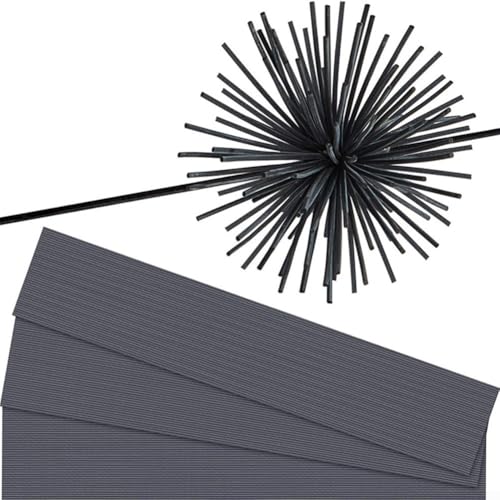 Rubber Bowstring Stabilizers, 2 Pairs for Recurve and Traditional Bows
