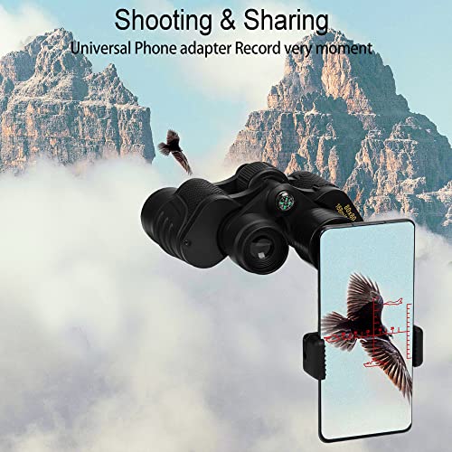 8X32 Binoculars For Adults High Powered, Compact Binoculars For Bird Watching With Coordinate & Compass, Waterproof Kids Binoculars For Hunting, Traveling, Sightseeing, Concert, Theater, Opera #TOP3
