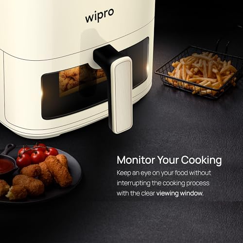 wipro Store Wipro Elato CAF 201 4.2L Digital Air Fryer White - Image 6