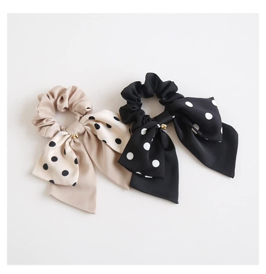 Scrunchies Per Capelli 2 Pezzi Scrunchies Per Sciarpa Per Capelli, Nastri Per Per Donna Per Per Donne Ragazze Elastici Per Coda Di Cavallo