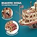 CubicFun 3D Puzzle Mississippi Steamboat Model Kit Gift for Kids and Adults, 142 Pieces