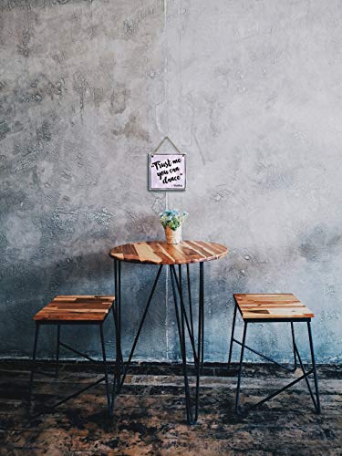 Carispibet Trust Me You Can Dance Home Signs Funny Bar Signs Decorative Signs For Bars Restaurant Cafés Wall Décor Art 8" X 8" #TOP3